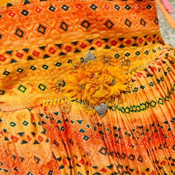 Toddler girl 3 year Dre’ss party dress yellow - Picture 2 of 6